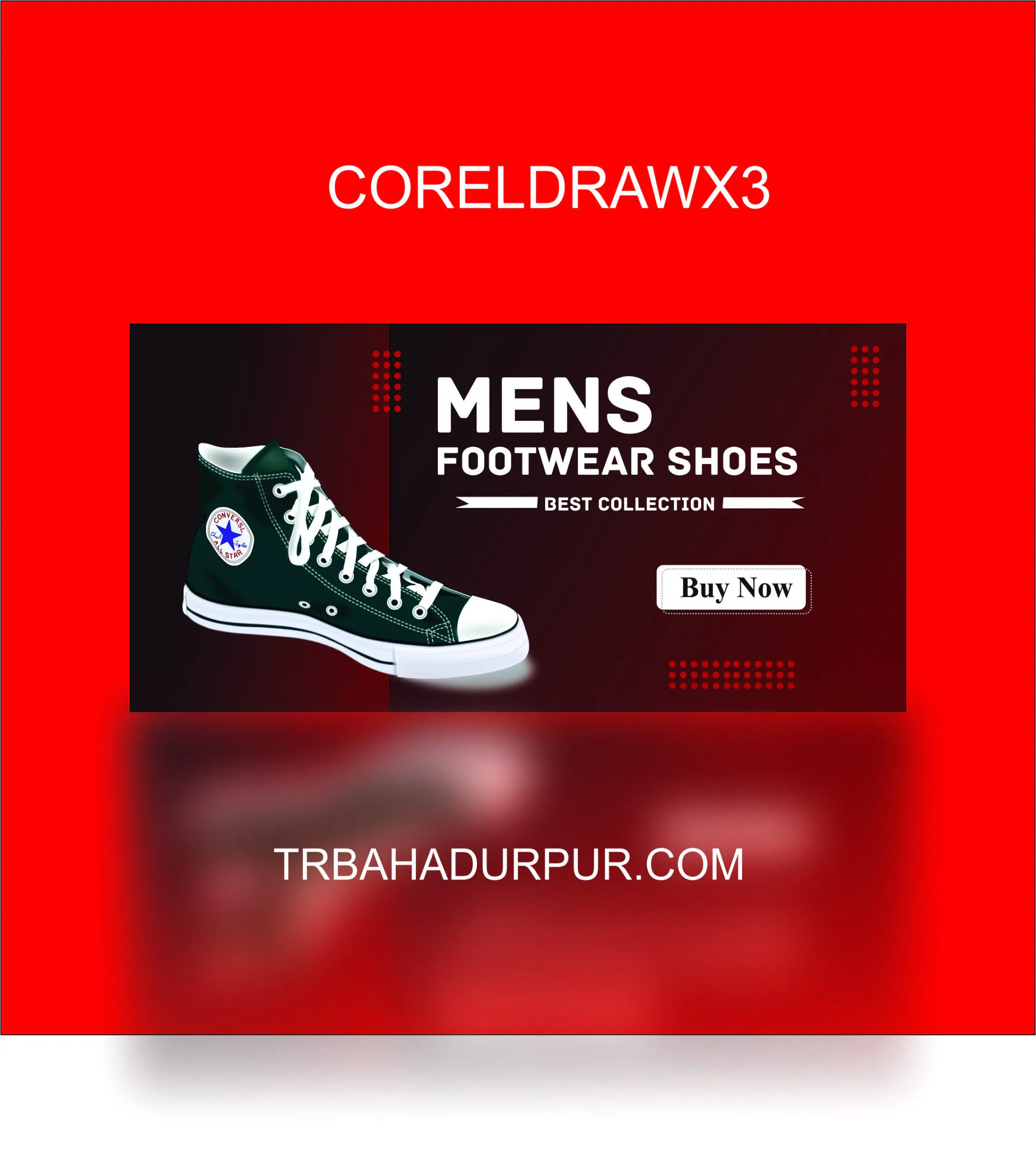best brand sport shoes banner design