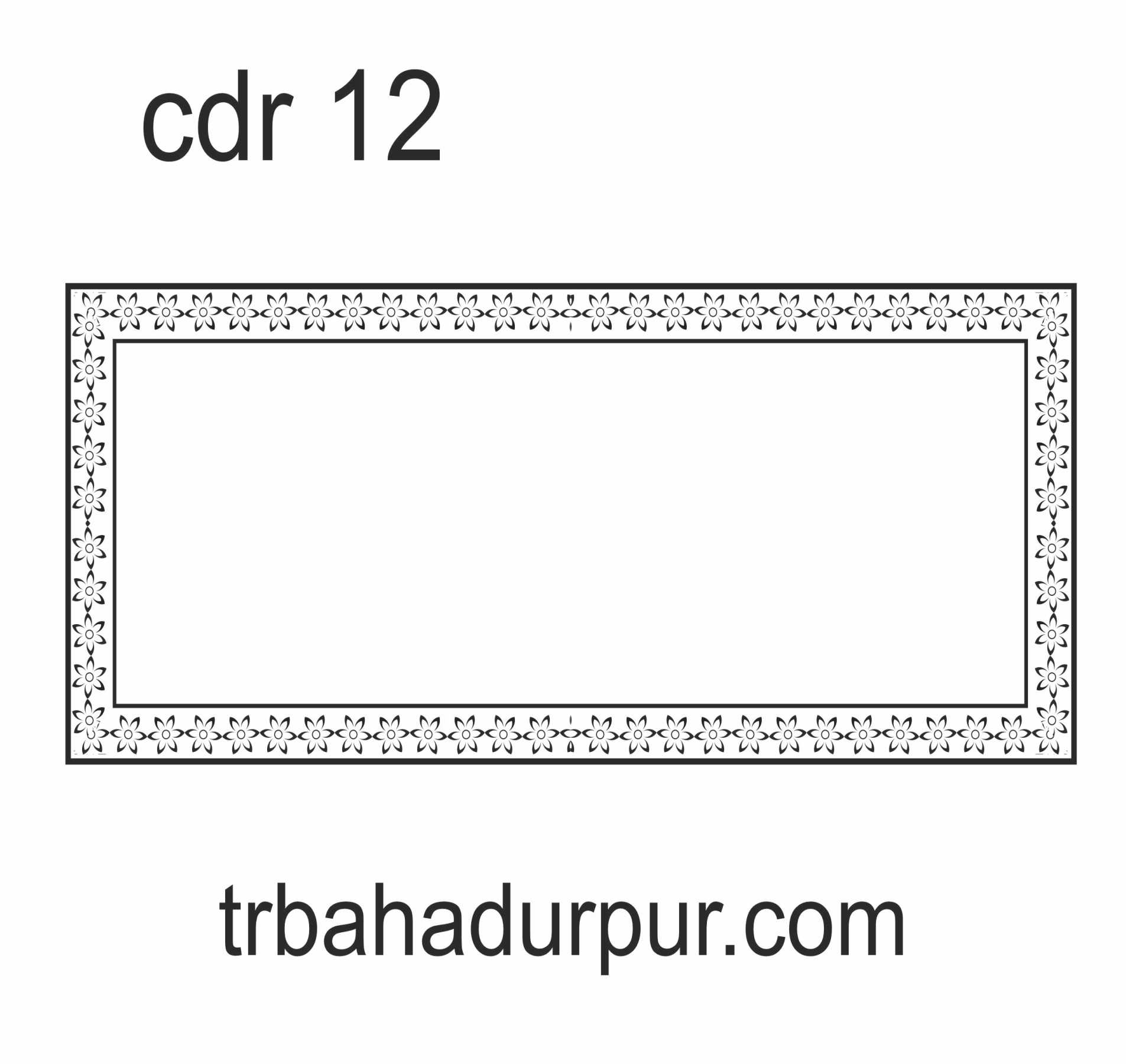 border frame design cdr file