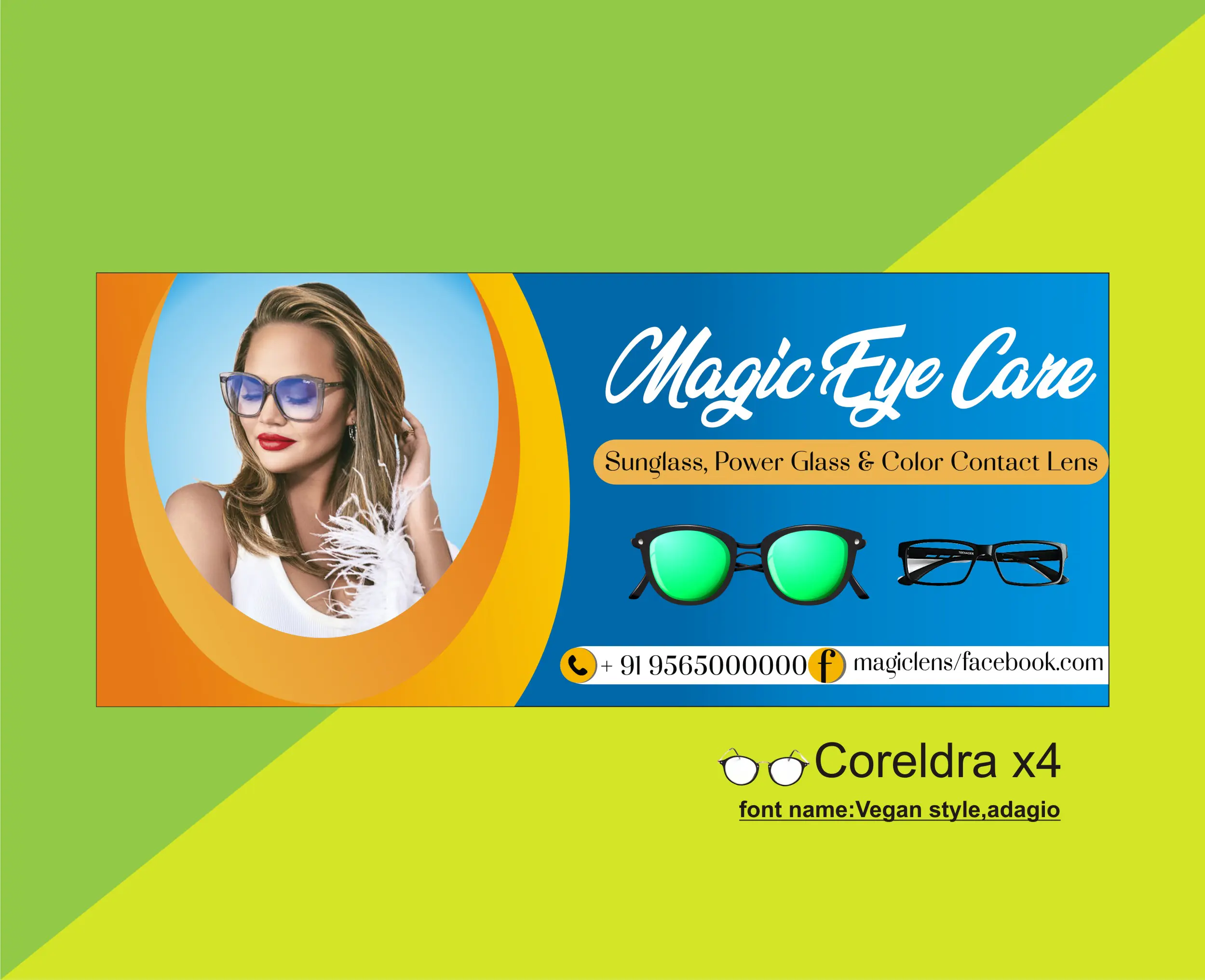 Eye Care Flex Banner desgin