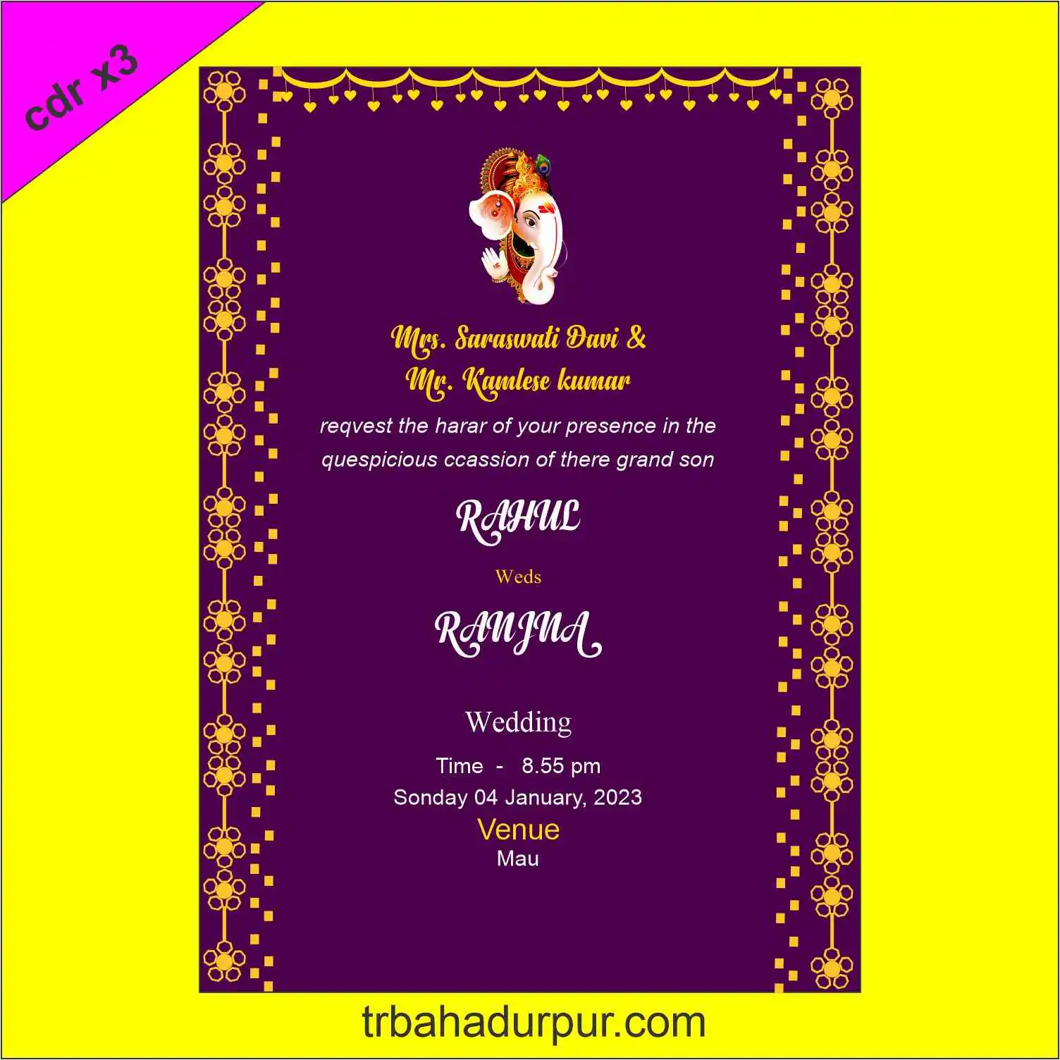 watshop wadding card