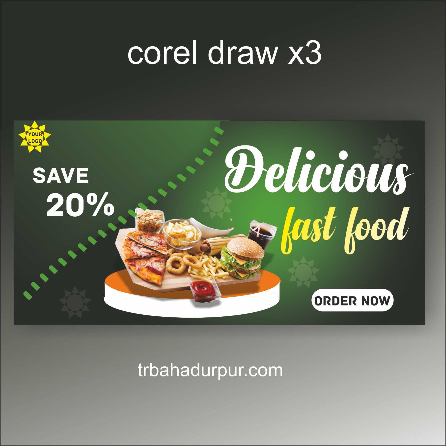 professional berger banner design