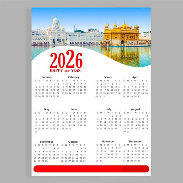 2026 new calendar