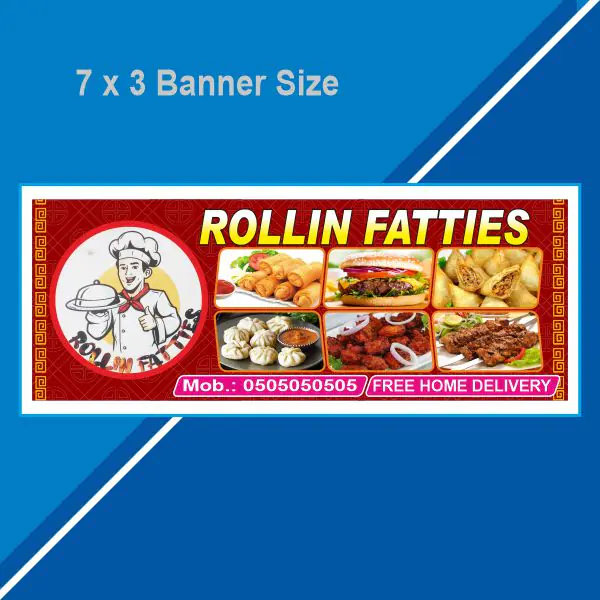 Fast Food Banner Design Cdr File