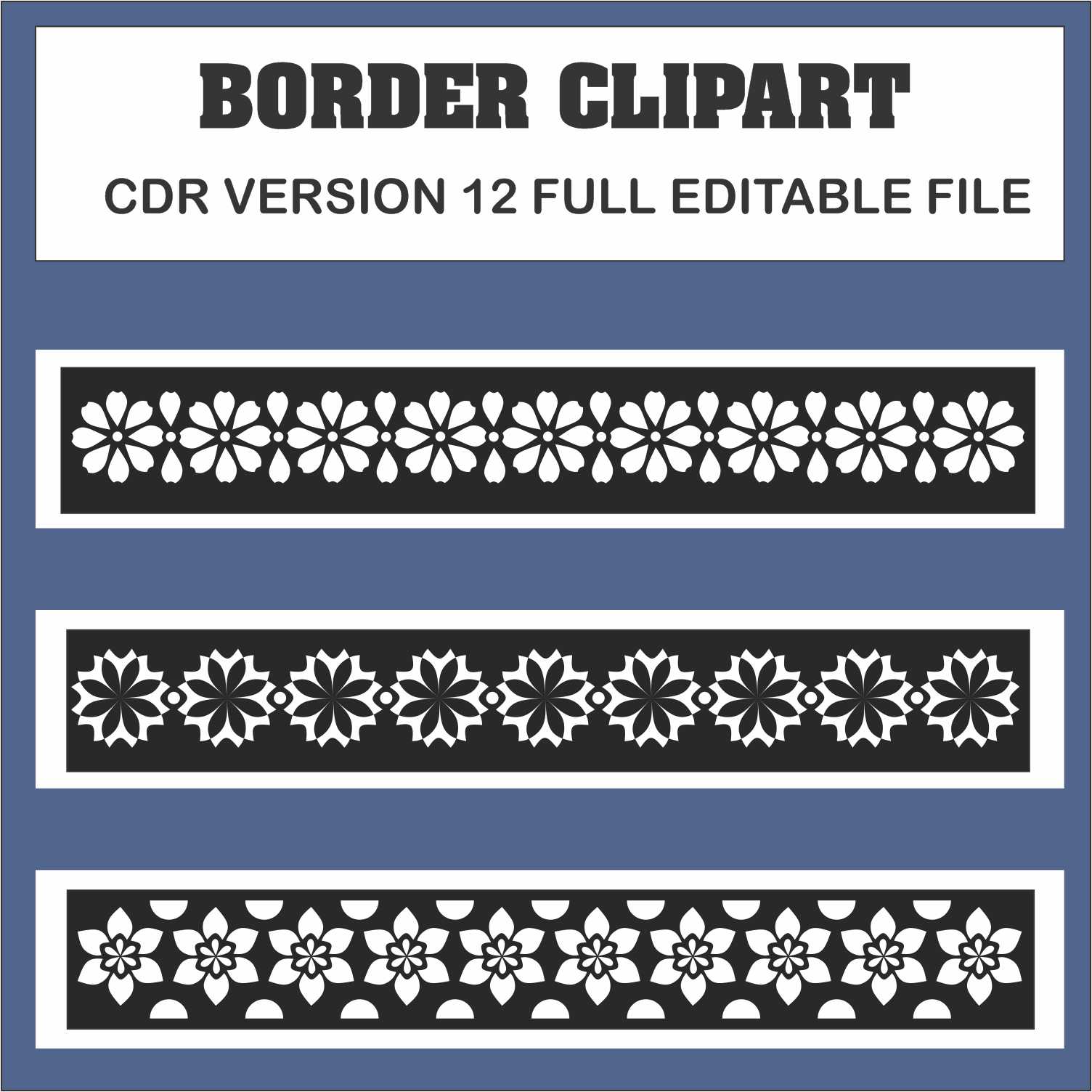 Border clipart design