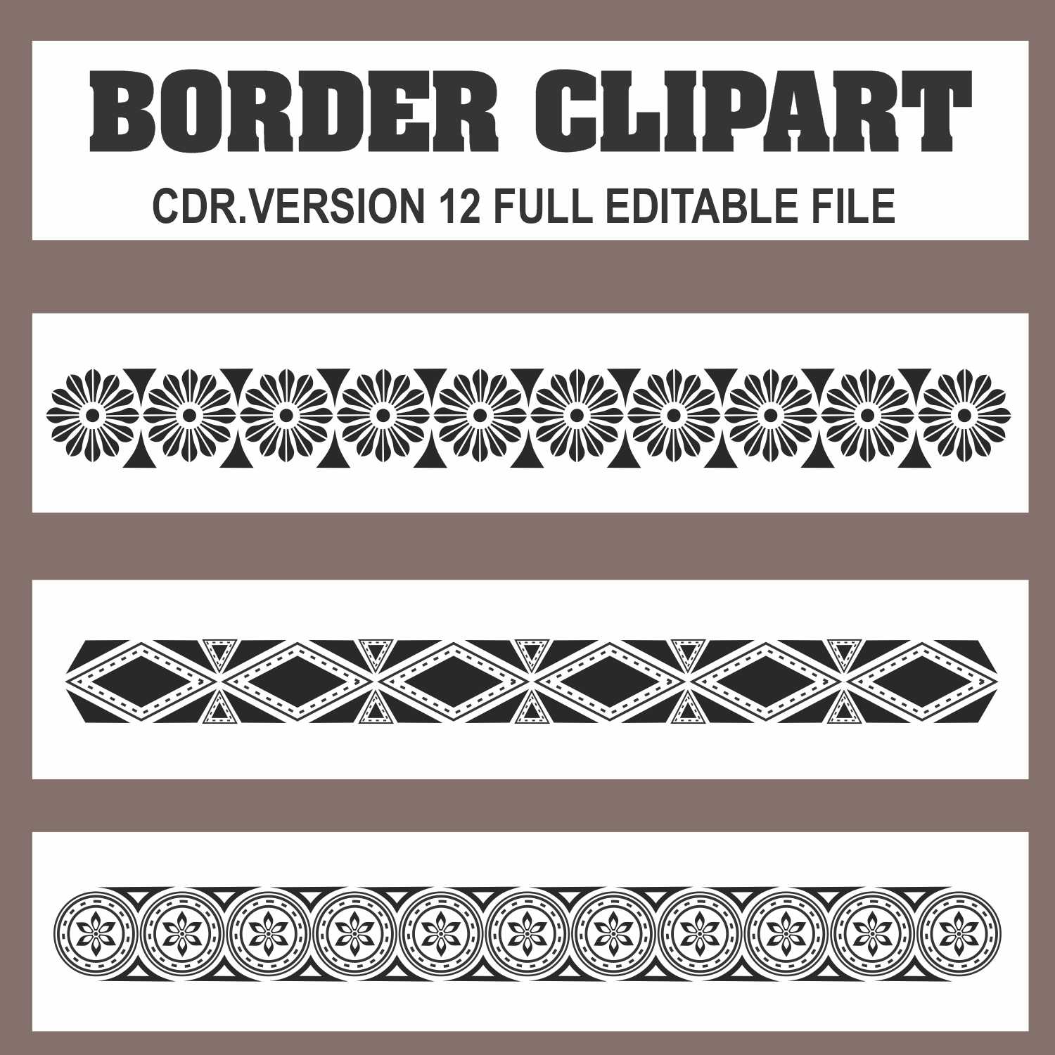 New border clipart