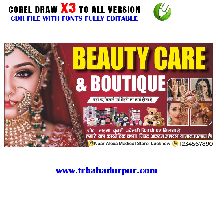 Latest And Best Beauty Parlour Banner Design