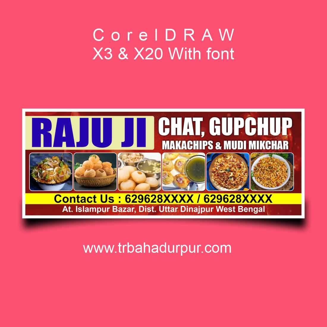 Chat Gupchup Shop Banner CDR File