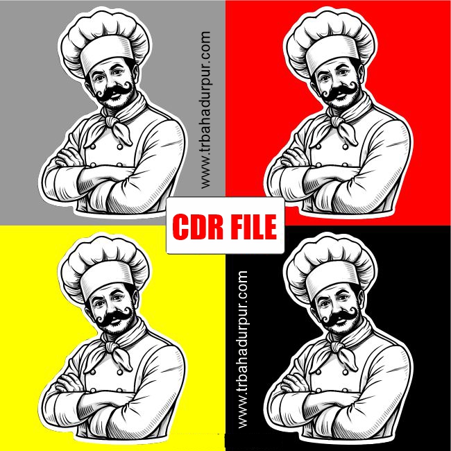Chef Logo Design CDR File