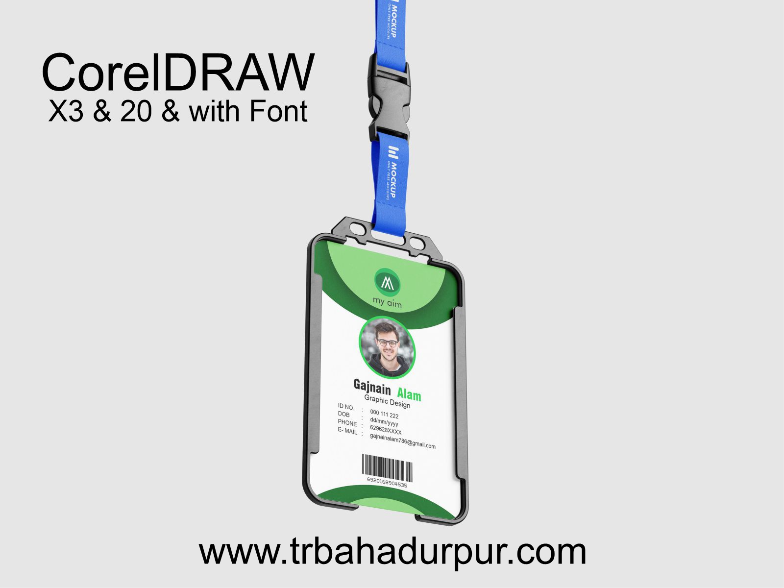 Graphic Design Id Card CDR File